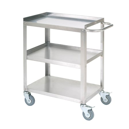 Global Industrial Stainless Steel, 24 in L, 16-1/4 in W, 33 in H 241586